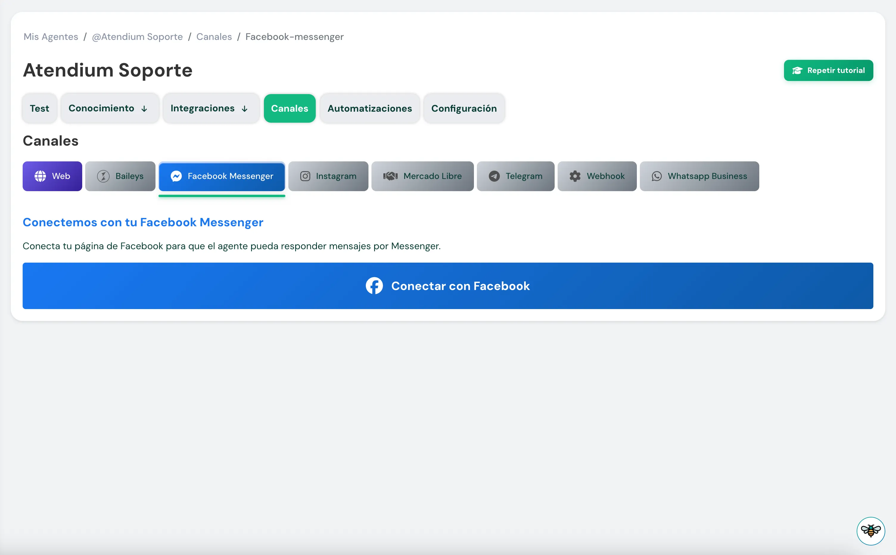 Iniciar conexión