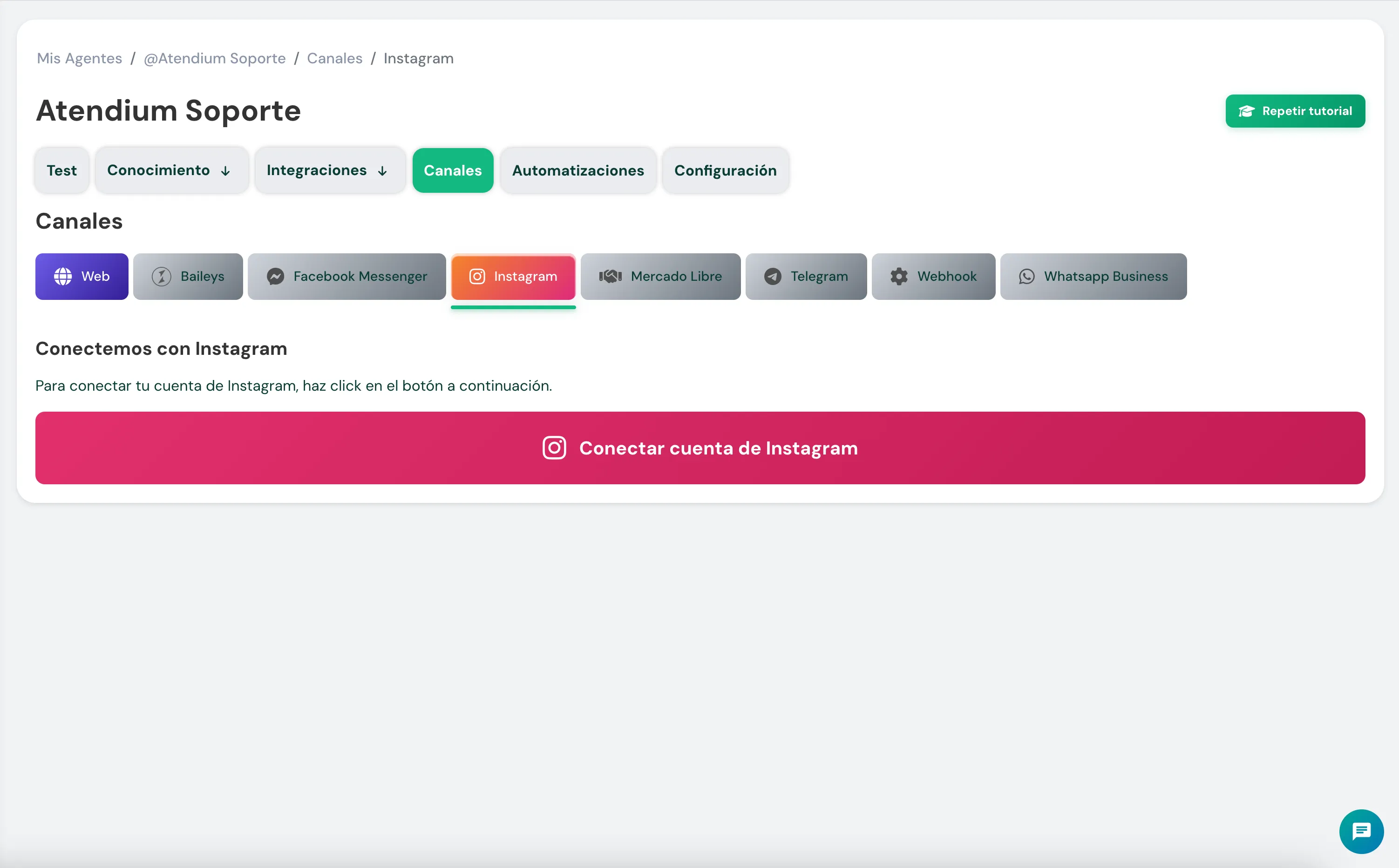 Iniciar vinculación