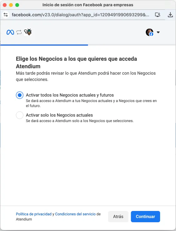 Vinculación exitosa